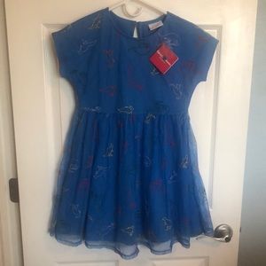 NWT Hanna Andersson Tulle Dinosaur Dress